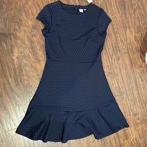 New Gap polka dot dress